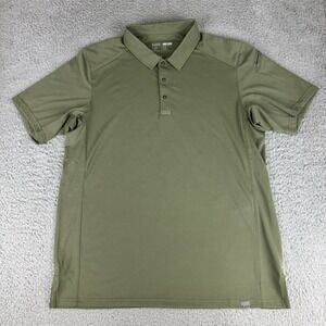 5.11 Tactical Shirt Mens Medium Short Sleeve Green Lightweight Golf Polo